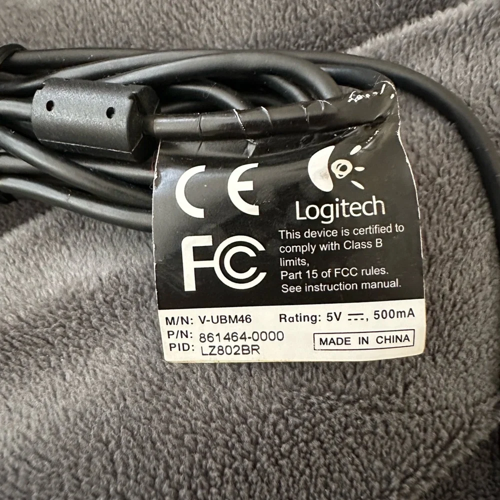 Logitech Webcam Pro V-UBM46